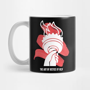 Art of Justice Torch Mug